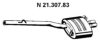 BMW 18307798074 End Silencer